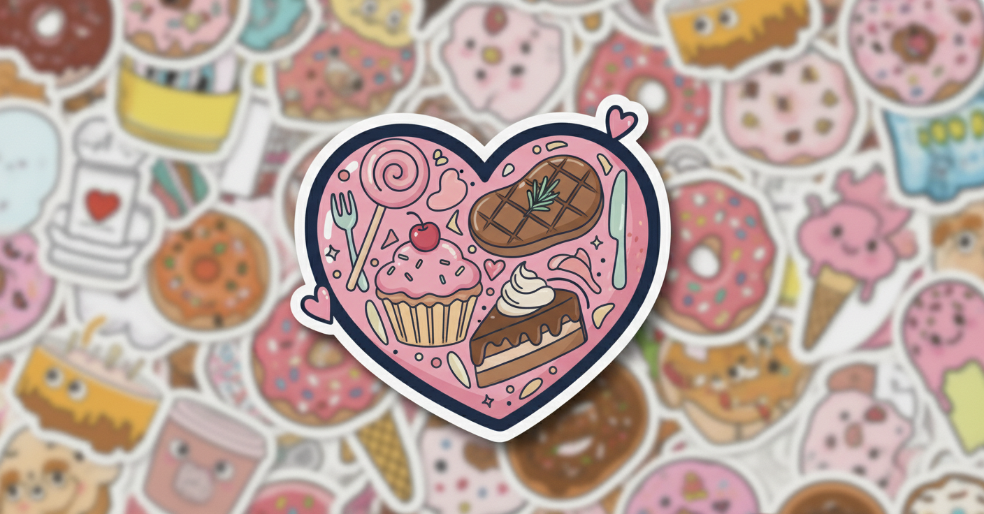 A heart representing enjoyment.